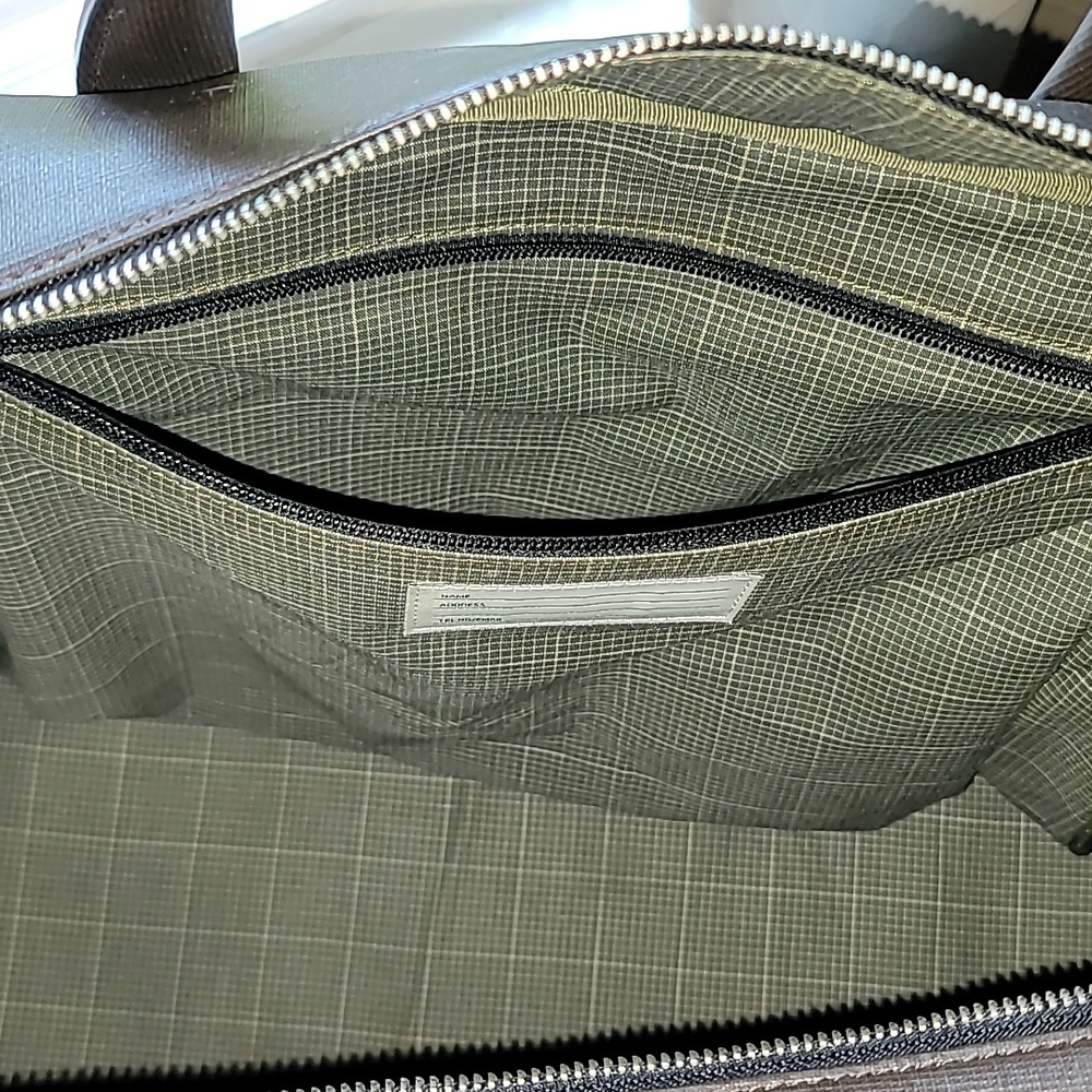 Jack Spade Textured Leather Weekender Duffle - Extra Large - Picture 14 of 16